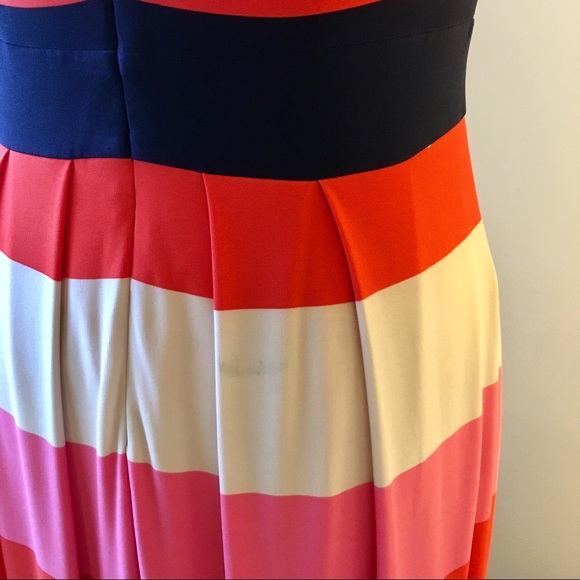 Eliza J Maxi Striped Halter Dress - Picture 6 of 8